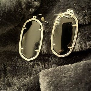 Kendra Scott black earrings
